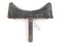 "Stirnschutz" für diverse Optiken der Wehrmacht. Breite etwa 14,5cm, Zapfendurchmesser 15,5mm