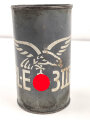 Luftwaffe, Dose für Instrumentenfett mit dem originalen Inhalt. Höhe etwa 17cm, ungereinigt