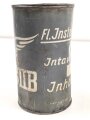 Luftwaffe, Dose für Instrumentenfett mit dem originalen Inhalt. Höhe etwa 17cm, ungereinigt