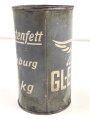 Luftwaffe, Dose für Instrumentenfett mit dem originalen Inhalt. Höhe etwa 17cm, ungereinigt