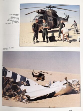 "De Bizerte a Sarajevo - Les Troupes de Marine" 364 Seiten, gebraucht über DIN A4