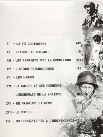 "La Guerre DAlgerie 1954 - 1962" 503 Seiten, gebraucht über DIN A4