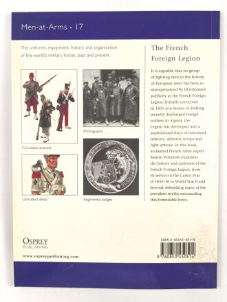 Osprey "The French Foreign Legion" 40 Seiten, DIN A5, gebraucht