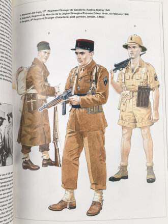Osprey "French Foreign Legion Since 1945" 64 Seiten, DIN A5, gebraucht