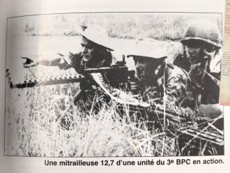 "1947-2007 Paras-Colo Parachutistes dInfanterie de Marine" 349 Seiten, gebraucht über DIN A4