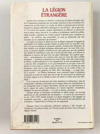 Douglas Porch "La Legion Etrangere 1831-1962" 239 Seiten, gebraucht DIN A5, gebraucht