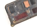 Teil eines "Notek" Kraftfahrzeug Rücklicht zum Nachtmarschgerät der Wehrmacht. Originallack
