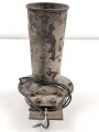 Hupe für ein Kraftfahrzeug der Wehrmacht. Originallack, Höhe etwa 21cm