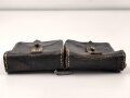 Magazintasche für zwei K43 Magazine der Wehrmacht. Getragenes Stück, ein Verschluss defekt
