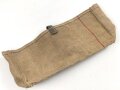 Unvollständiges Paar Tragetaschen für Maschinengewehr Gurtkästen ( Patronenkästen ) der Wehrmacht.