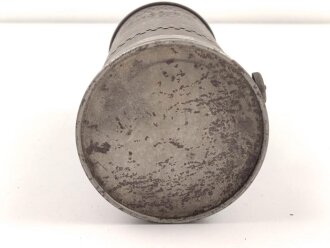 Dochtlampe zur Sammleranwärmung für Wehrmachtsfahrzeuge, original verpacktes Stück, datiert 1942