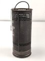 Dochtlampe zur Sammleranwärmung für Wehrmachtsfahrzeuge, original verpacktes Stück, datiert 1942