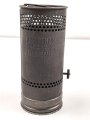 Dochtlampe zur Sammleranwärmung für Wehrmachtsfahrzeuge, original verpacktes Stück, datiert 1942