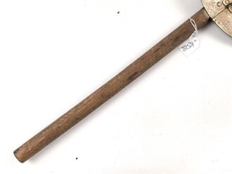 Klappbare Winkerkelle für Wehrmachts Kraftfahrzeuge. Grosse Ausführung mit 20cm Durchmesser