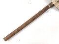 Klappbare Winkerkelle für Wehrmachts Kraftfahrzeuge. Grosse Ausführung mit 20cm Durchmesser