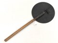 Klappbare Winkerkelle für Wehrmachts Kraftfahrzeuge. Grosse Ausführung mit 20cm Durchmesser
