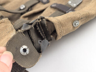 Magazintasche Wehrmacht für Sturmgewehr 44 / MP44. Getragenes Stück in gutem Zustand.