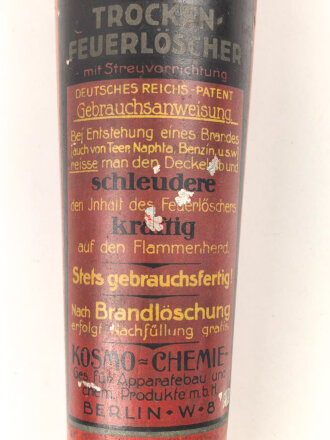 Trocken Feuerlöscher "SOS" Originallack,...