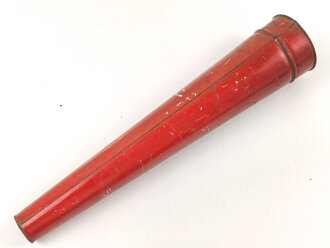 Trocken Feuerlöscher "SOS" Originallack, original befüllt. Höhe etwa 49cm. KEIN VERSAND NACH ÜBERSEE