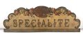 Frankreich 2. Weltkrieg, großes Holzschild " Honneur aux Allies"  "Ehre den Alliierten" Originallack, Maße etwa 50 x 150cm