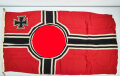 Kriegsmarine, Reichskriegsflagge 100 x 170cm. Guter Gesamtzustand, Hersteller Textildruck Arlt Schönheide / Erzgebirge