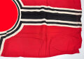 Kriegsmarine, Reichskriegsflagge 100 x 170cm. Guter Gesamtzustand, Hersteller Textildruck Arlt Schönheide / Erzgebirge