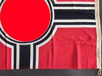 Kriegsmarine, Reichskriegsflagge 100 x 170cm. Guter Gesamtzustand, Hersteller  Lorenz Summa Söhne Oberkotzau