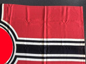 Kriegsmarine, Reichskriegsflagge 100 x 170cm. Guter Gesamtzustand, Hersteller  Lorenz Summa Söhne Oberkotzau