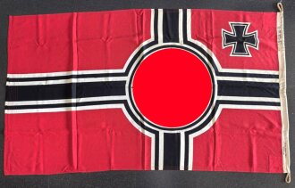 Kriegsmarine, Reichskriegsflagge 100 x 170cm. Guter Gesamtzustand, Hersteller  Lorenz Summa Söhne Oberkotzau