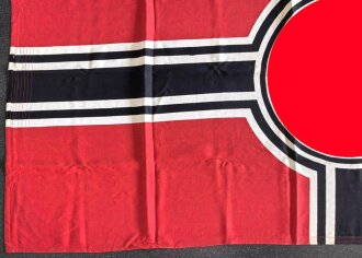 Kriegsmarine, Reichskriegsflagge 100 x 170cm. Guter Gesamtzustand, Hersteller  Lorenz Summa Söhne Oberkotzau