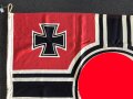 Kriegsmarine, Reichskriegsflagge 100 x 170cm. Guter Gesamtzustand, Hersteller  Lorenz Summa Söhne Oberkotzau