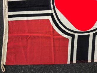 Kriegsmarine, Reichskriegsflagge 100 x 170cm. Guter...