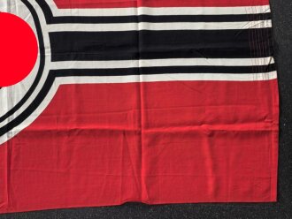 Kriegsmarine, Reichskriegsflagge 100 x 170cm. Guter Gesamtzustand, Hersteller  Lorenz Summa Söhne Oberkotzau