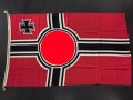 Kriegsmarine, Reichskriegsflagge 100 x 170cm. Guter Gesamtzustand, Hersteller  Lorenz Summa Söhne Oberkotzau