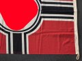 Kriegsmarine, Reichskriegsflagge 100 x 170cm. Guter Gesamtzustand, Hersteller  Lorenz Summa Söhne Oberkotzau