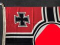 Kriegsmarine, Reichskriegsflagge 100 x 170cm. Guter Gesamtzustand, Hersteller  Lorenz Summa Söhne Oberkotzau