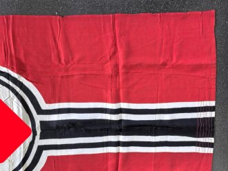 Kriegsmarine Reichskriegsflagge 100 x 170cm. Guter...