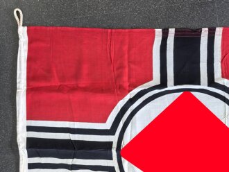 Kriegsmarine Reichskriegsflagge 100 x 170cm. Guter Gesamtzustand