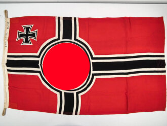 Kriegsmarine, Reichskriegsflagge 80 x 135cm. Guter Gesamtzustand