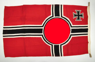 Kriegsmarine, Reichskriegsflagge 80 x 135cm. Guter Gesamtzustand
