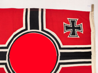 Kriegsmarine, Reichskriegsflagge 80 x 135cm. Guter Gesamtzustand