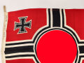 Kriegsmarine, Reichskriegsflagge 80 x 135cm. Guter Gesamtzustand