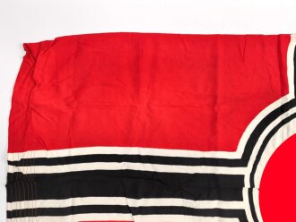 Kriegsmarine, Reichskriegsflagge 80 x 135cm. Guter Gesamtzustand, Hersteller  Lorenz Summa Söhne Oberkotzau