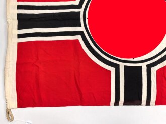 Kriegsmarine, Reichskriegsflagge 80 x 135cm. Guter...
