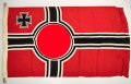 Kriegsmarine, Reichskriegsflagge 80 x 135cm. Guter Gesamtzustand, Hersteller  Lorenz Summa Söhne Oberkotzau
