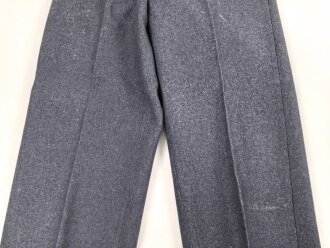 Luftwaffe, gerade Hose für Mannschaften . Ungetragenes Kammerstück von 1941 mit originalem Papieretikett