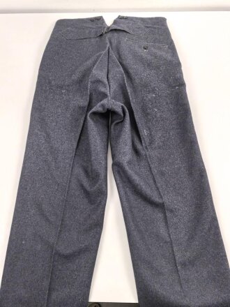 Luftwaffe, gerade Hose für Mannschaften . Ungetragenes Kammerstück von 1941 mit originalem Papieretikett