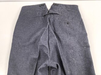 Luftwaffe, gerade Hose für Mannschaften . Ungetragenes Kammerstück von 1941 mit originalem Papieretikett