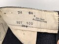 Luftwaffe, gerade Hose für Mannschaften . Ungetragenes Kammerstück von 1941 mit originalem Papieretikett