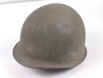 U.S. Army 2. Weltkrieg, Stahlhelm M1 mit Innenhelm....